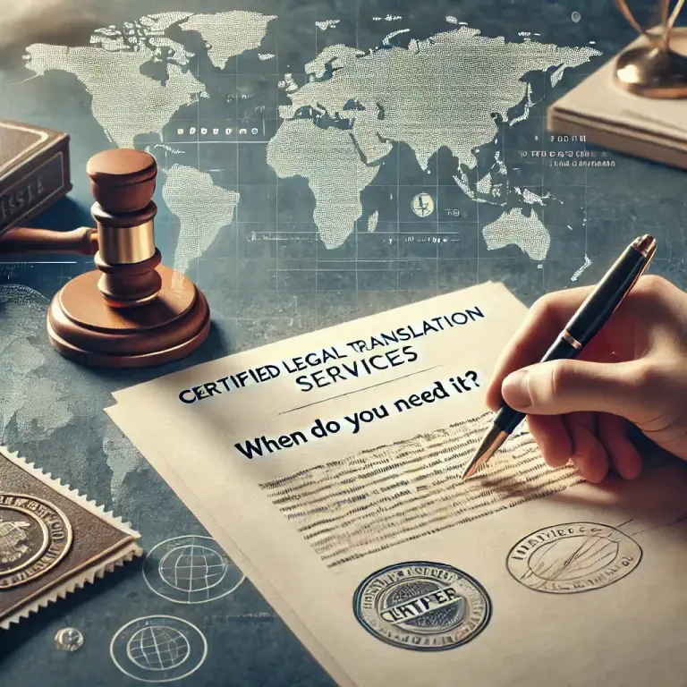 Accredited Legal Translation